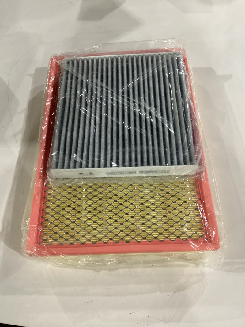 Condition photo showing Good Condition for cabin engine air filter kit for 2011-2024 ram 1500 (not for 6.2l trx), ram 1500 classic (2019-2024), for dodge ram 1500 select models, replaces 68441763aa, 68406048aa