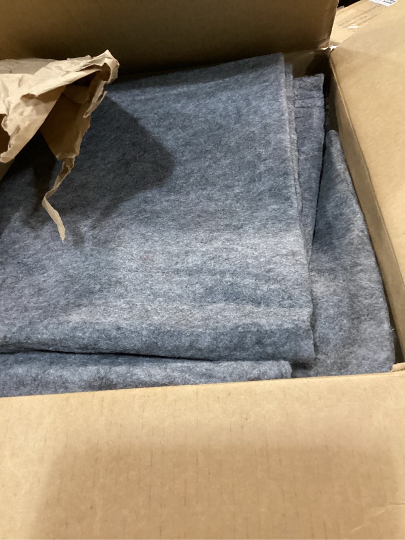 Condition photo showing Good Condition for Nuanchu Felt Rug Pad 6x9 Feet, 1/4 Inch Thick Carpet Padding for Hardwood Floors, Grey Under Rug Protector, Floor Cushioning Mat Compatible Grip Underlay 6' x 9' (Rectangular)