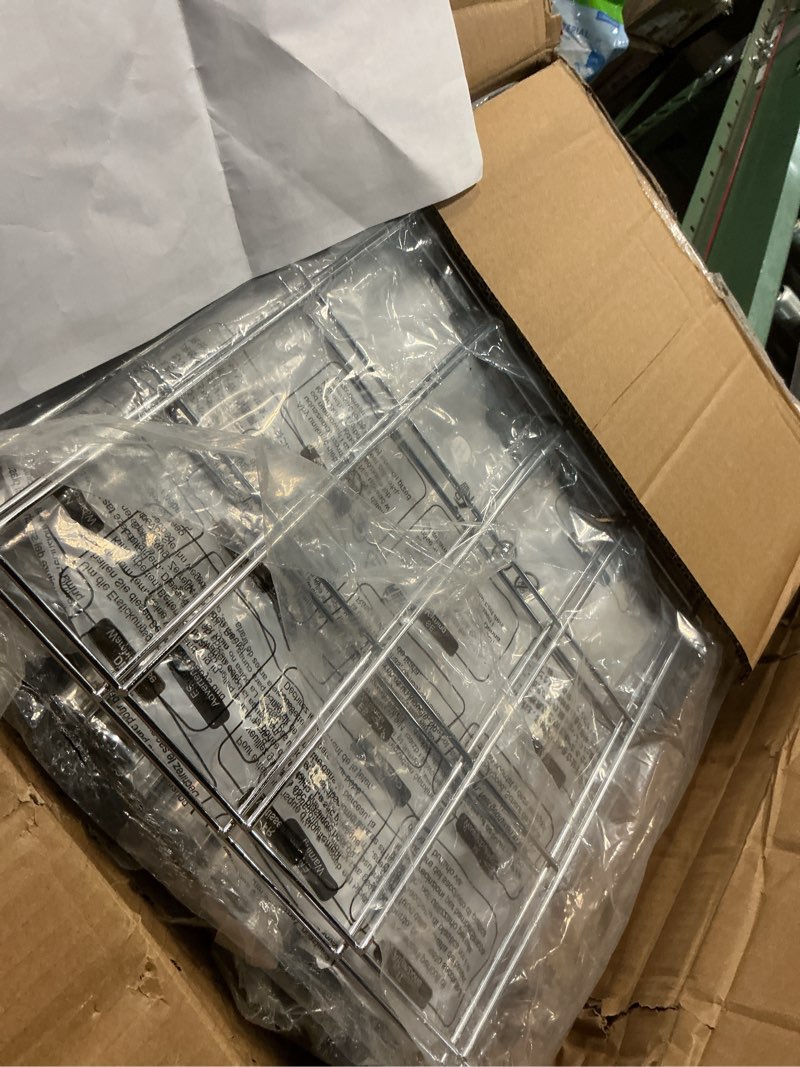 Condition photo showing item condition for VIPLEEO Clothing Garment Rack Capacity 550LBS Rolling Clothes Rack on Wheels - Heavy Duty Commercial