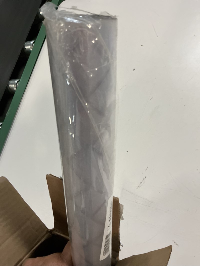 Condition photo showing Good Condition for coavas one way privacy window film, heat control window tint for home, sun blocking reflective window film see out not in, anti uv static cling for windows office door (black, 17.5 x 78.7 inches) 17.5 x 78.7 inch black-silver