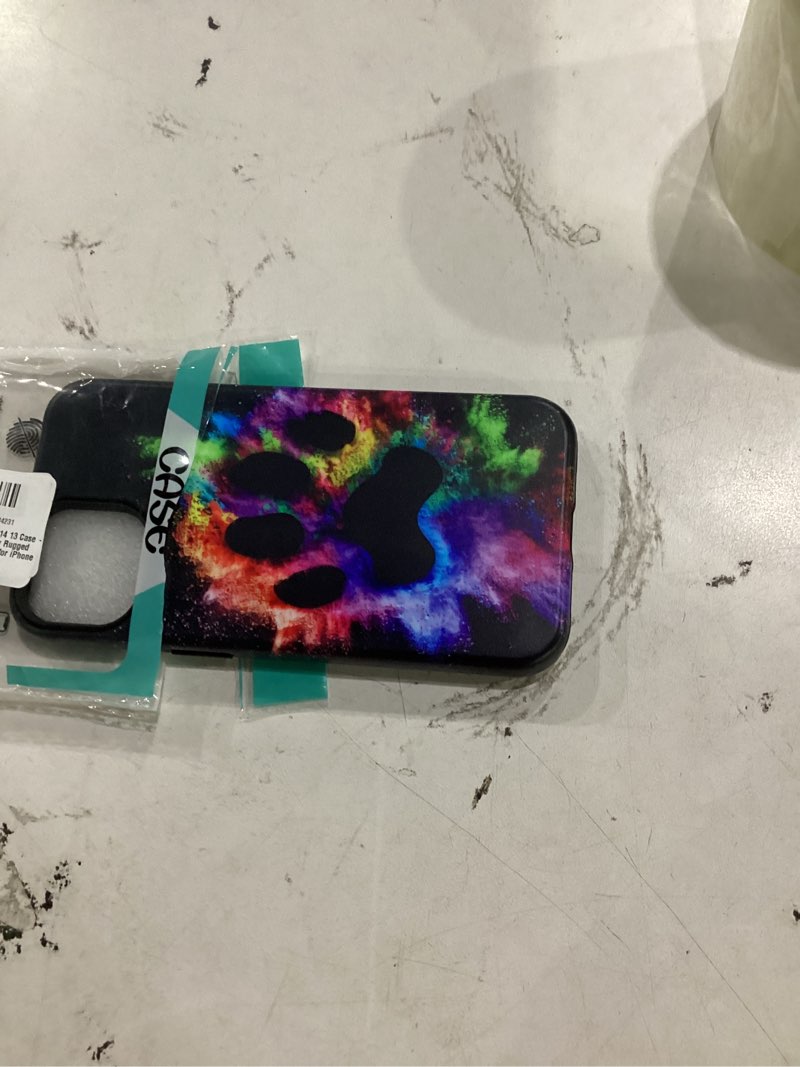 Condition photo showing Good Condition for compatible with iphone 14 13 case - hybrid heavy duty 2 in 1 full body rugged shockproof protection glossy case for iphone 14 13 - sea turtle sunflowers sea turtle sunflowers iphone 13 iphone 14