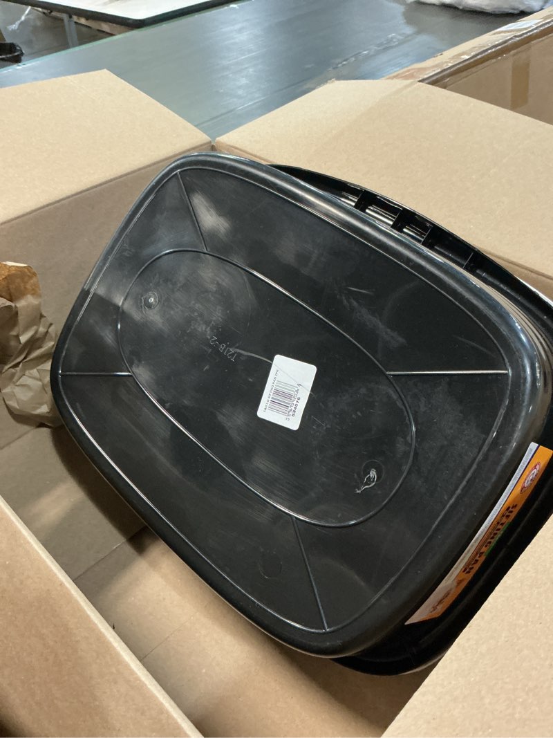 Condition photo showing As Is for arm & hammer large sifting litter box scoop free cat litter tray with microban, made in usa