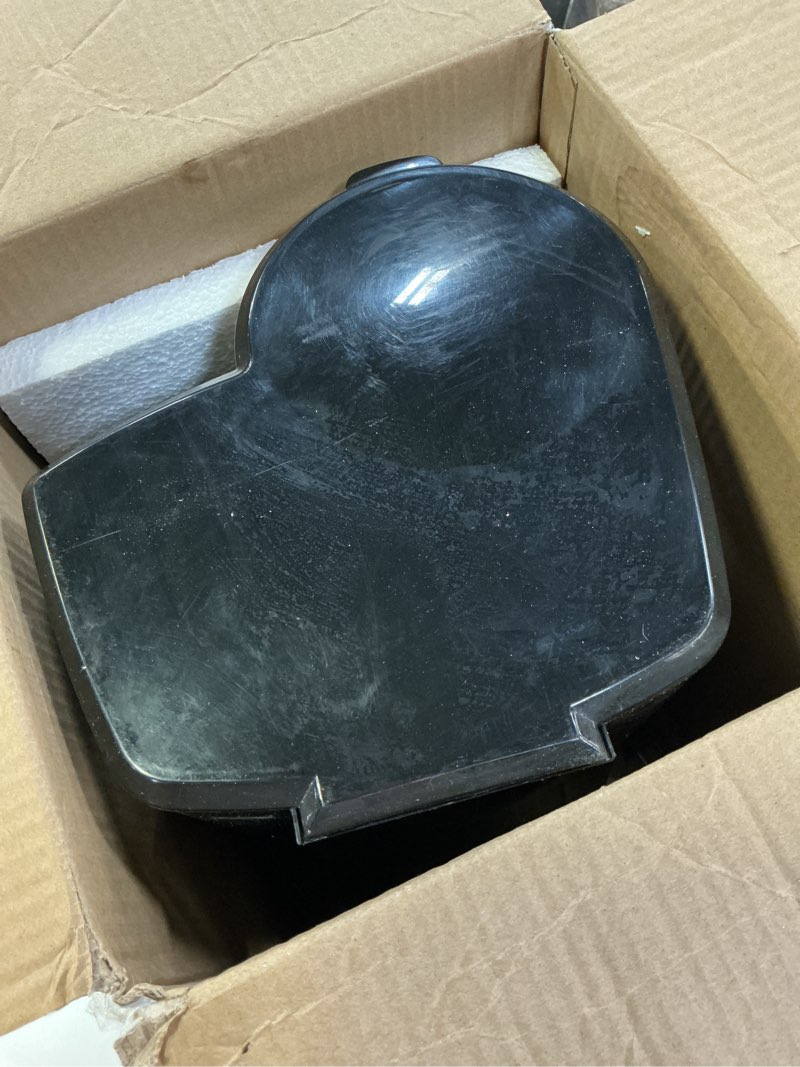 Condition photo showing As Is for BLACK+DECKER 12 Cup Thermal Programmable Coffee Maker with Brew Strength and VORTEX Technology, Black/Steel, CM2046S