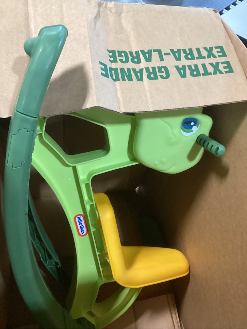 Condition photo showing Good Condition for little tikes easy rockin' dino, age 12 months to 3 years