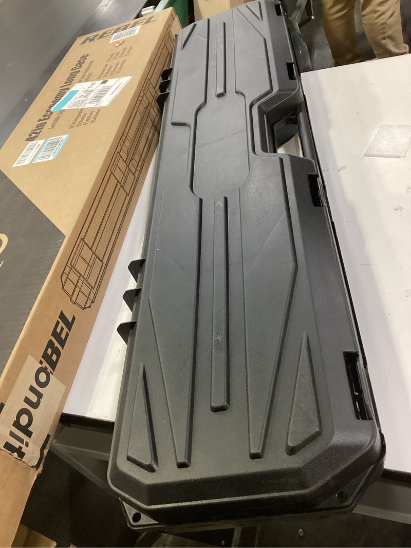 Condition photo showing Good Condition for Condition 1 42” Economy Single Scope Hard Gun Carrying Case Model 210 with Foam, Long Storage Case, Lockable TSA Friendly, Water Resistant, Made in USA, 42.03"x10.50"x3.81"