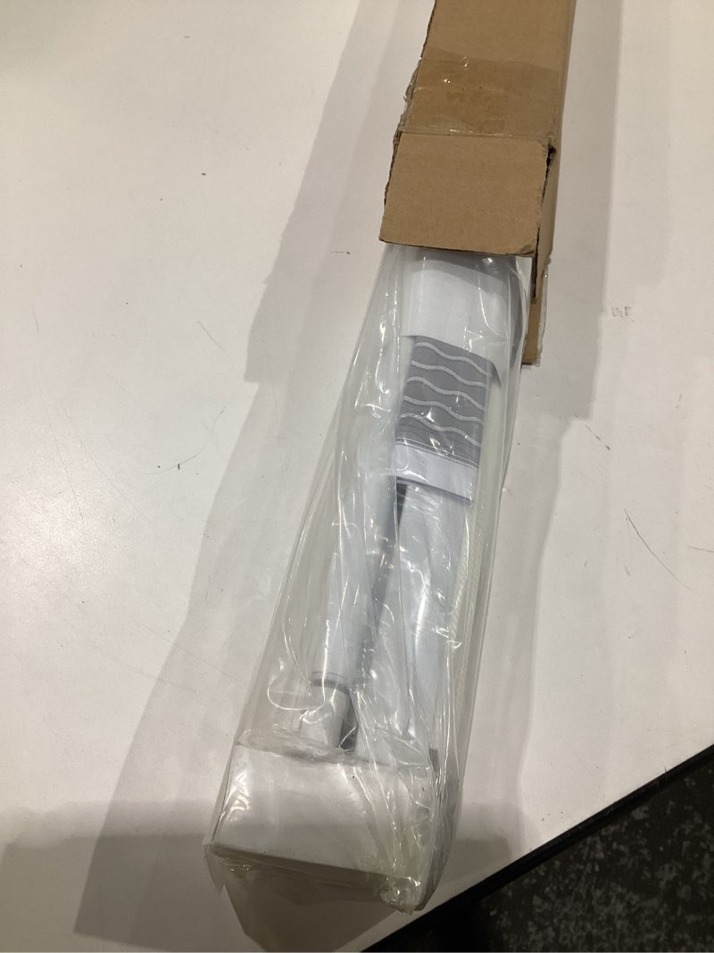 Condition photo showing Good Condition for LazBlinds No Drill Cordless Zebra Blinds for Indoor Windows, Dual Layer Light Control Roller Shades for Day and Night, Light Filtering Sheer Shades for Home, 30" W x 72" H, White White 30" W x 72" H