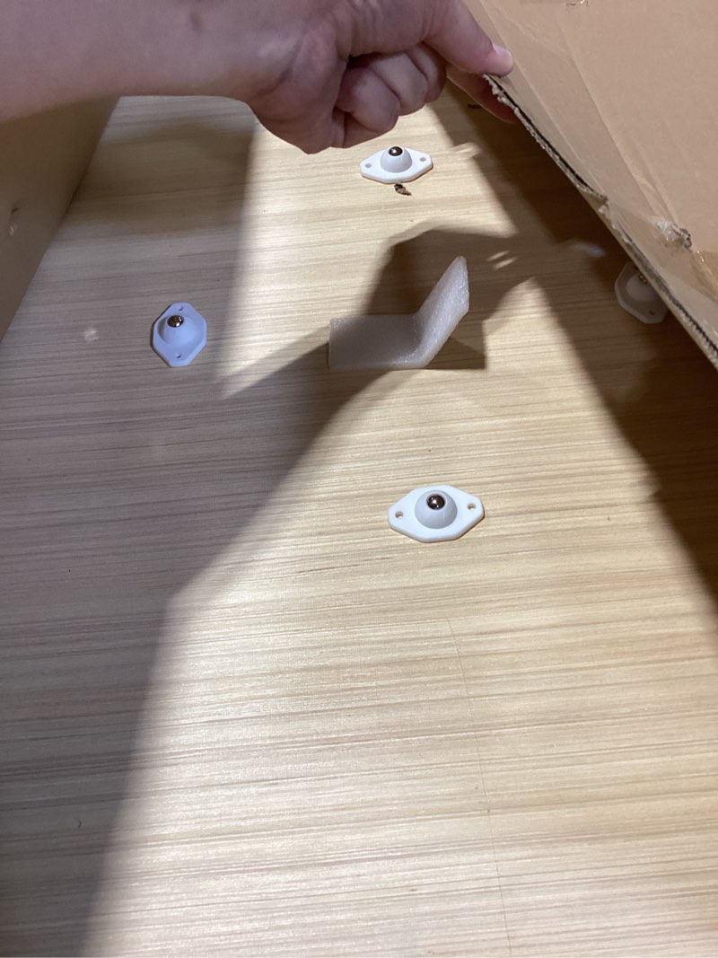 Condition photo showing Good Condition for rotatable 360-degree wheels puzzle board with drawers and cover 1000 pieces lightweight portable wooden puzzle table for adults size 30" x 22"