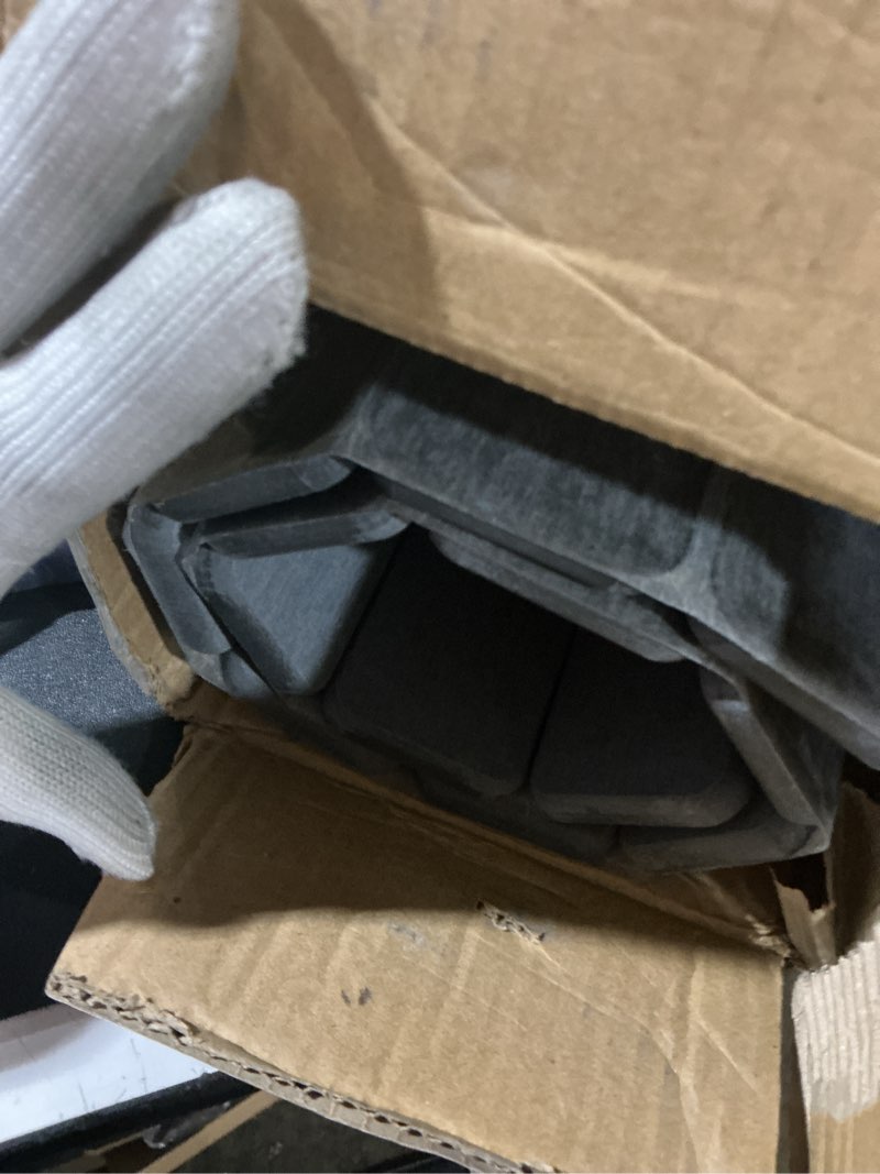 Condition photo showing Good Condition for Nuanchu Large Stone Bath Mat 31.2" x 23.3" - Foldable Diatomite Bath Mat with Anti-Slip Pad Quick-Dry Large Bathroom Non-Slip Absorbent and Easy to Clean for Shower Entryway Kitchen Counter(Gray)