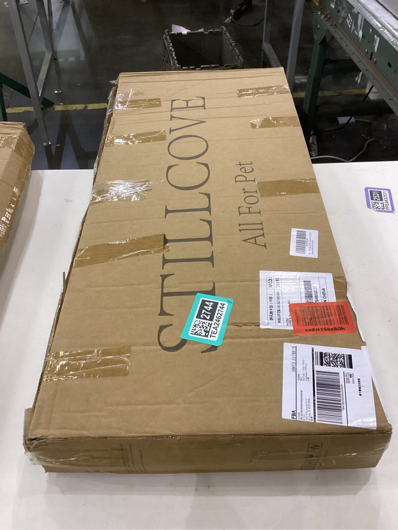 medium cat tree tower: indoor cat house condo with hideaway bed cave & toy, modern cube castle for 1-3 kittens