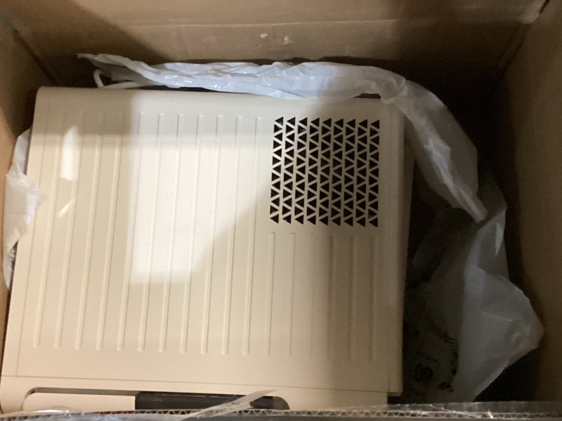 Condition photo showing Good Condition for Frigidaire Nugget Ice Maker, Countertop Ice Machine with Transparent Window, Sonic Ice Maker with 44 lbs. Capacity, Auto Self Cleaning Ice Maker Machine, 2.0 Gen, Cream - 16.75D x 11.75W x 20.25H Cream - Nugget Ice