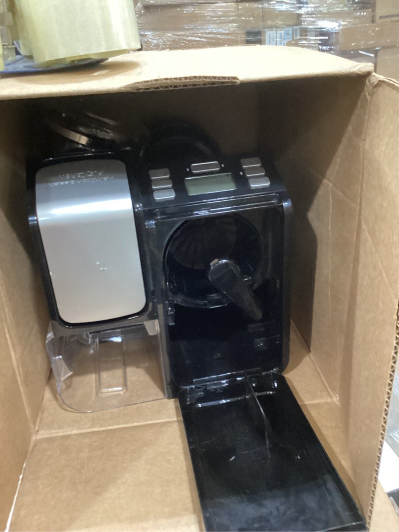 Condition photo showing As Is for hamilton beach flexbrew trio 2-way coffee maker, compatible with k-cup pods or grounds, combo, single serve & full 12c pot, black - fast brewing (49902)