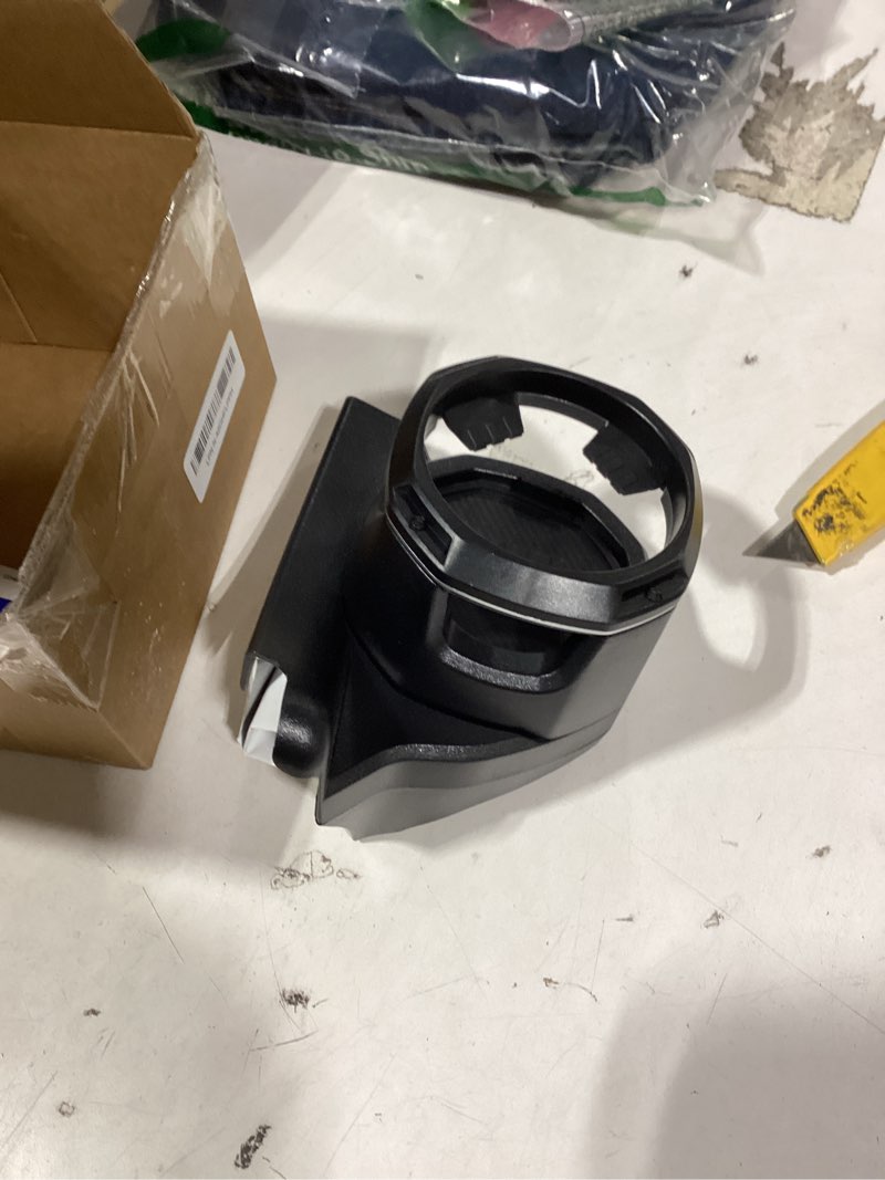 Condition photo showing As Is for similar productcustom accessories small plastic beverage holder, black, pack of 2