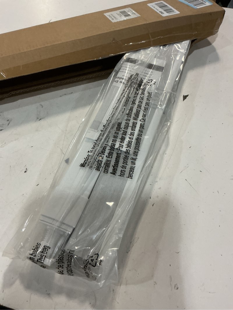 Condition photo showing Good Condition for lazblinds no tools no drill cordless cellular shades, blackout light blocking honeycomb shades for home, thermal insulation blinds for windows, 22" w x 48" h, white blackout-white 22" w x 48" h