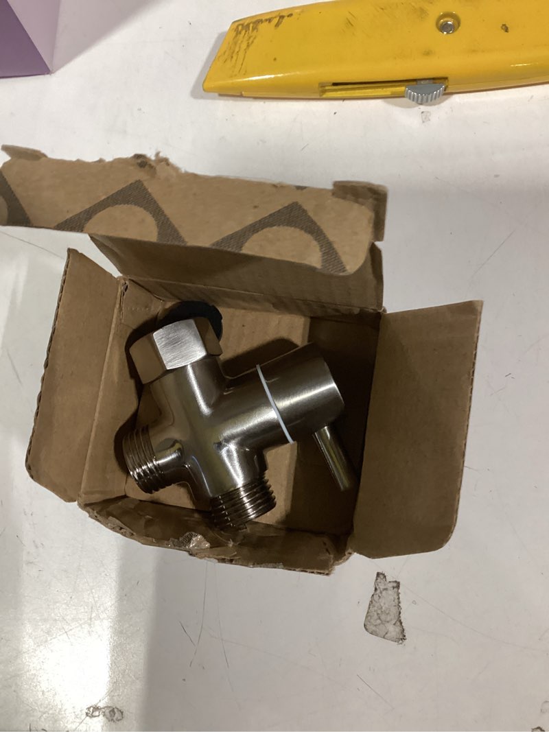 Condition photo showing Good Condition for Solid Brass 3-way G1/2 Shower Diverter (Brushed Nickel)