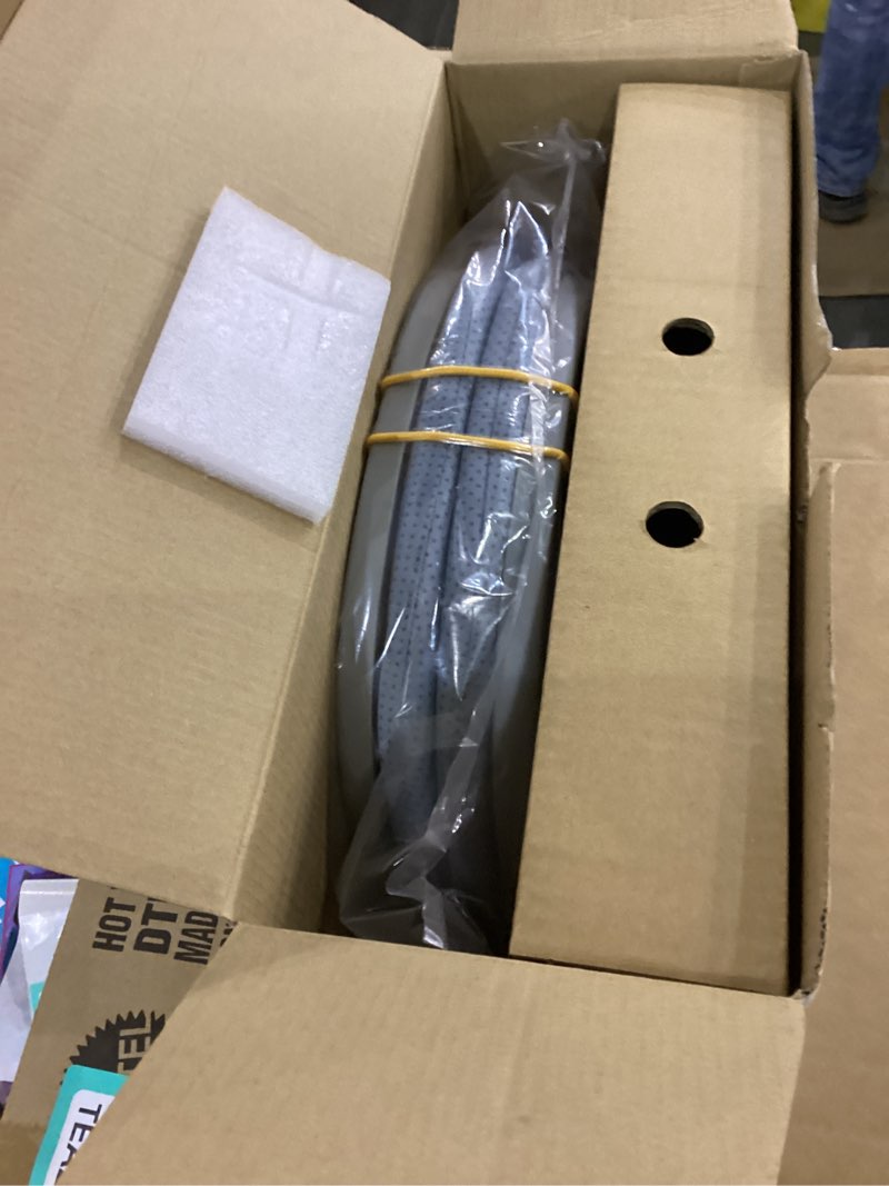 Condition photo showing New/Like New for Joseph Joseph Pocket Folding Tabletop Ironing Board with Iron Holder and wall mount, Compact Space-Saving , Grey/Yellow Pocket Board Grey/Yellow