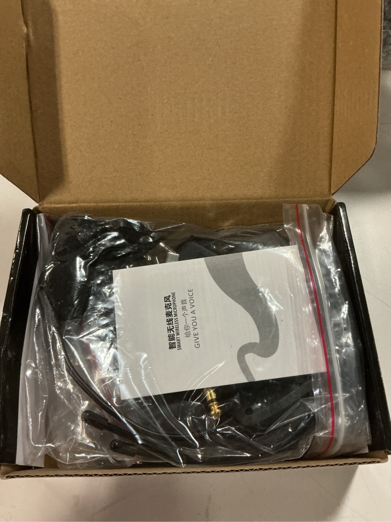 Condition photo showing New/Like New for Wireless Microphone System for 4 People,2.4G Wireless Headset Mics and Handheld Mics 2 in 1,Ideal for Speakers,Voice Amplifier,PA System,Teacher,Tour Guides,Fitness Instructor