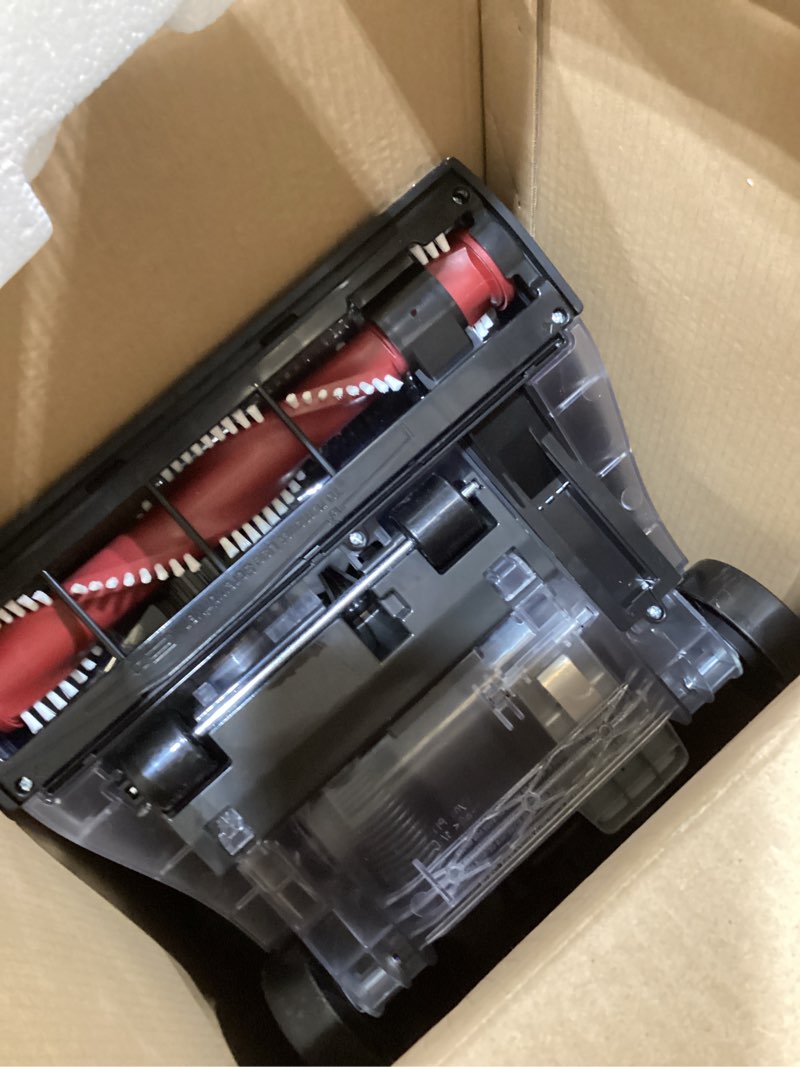 Condition photo showing As Is for hoover windtunnel cord rewind pro bagless vacuum cleaner, corded upright vacuum cleaner for carpet and hard floor, automatic cord rewind, corded vacuum cleaners for home use