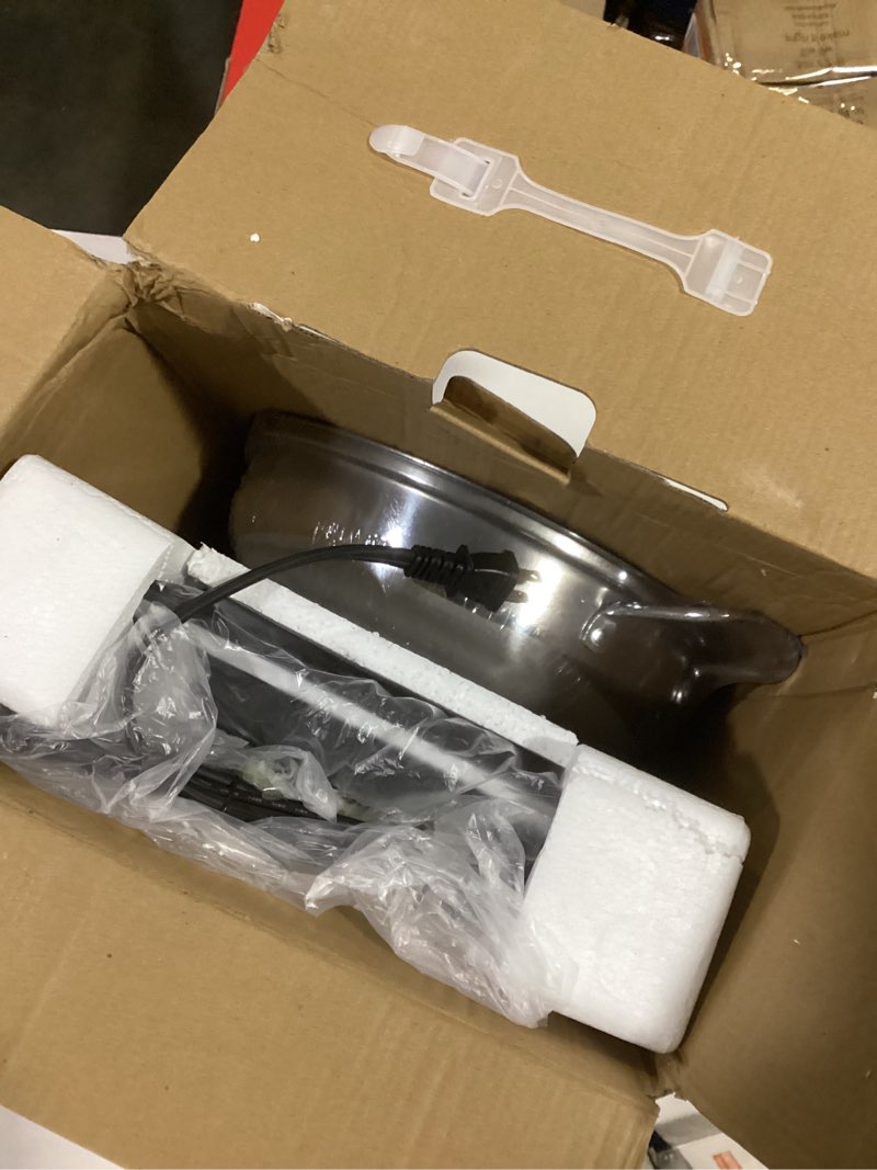 Condition photo showing Good Condition for Rosewill Induction Cooker 1800 Watt, Induction Cooktop, Electric Burner with Stainless Steel Pot 10"
