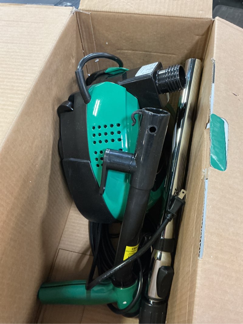 Condition photo showing As Is for Bissell Commercial BigGreen BGFS650 Hercules Scrub and Clean Floor Machine, Green Janitorial Supply