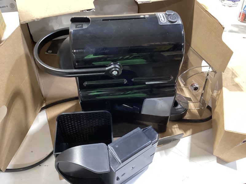 Condition photo showing Good Condition for nespresso inissia espresso machine by de'longhi,24 oz, black machine only black