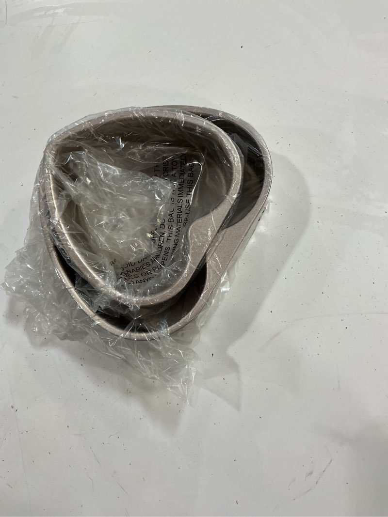 Condition photo showing Good Condition for hongbake heart shaped cake pan, nonstick 8 & 6 inch cheesecake pans set, heart shape layer cake mold, baking tin for valentine's day, weddings, 2 pieces, heavy duty, grey gray
