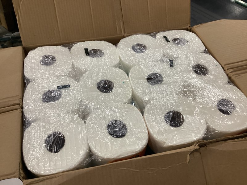 Condition photo showing New/Like New for angel soft toilet paper, 48 mega rolls = 192 regular rolls, soft and strong toilet tissue mega 320 sheet (pack of 48)