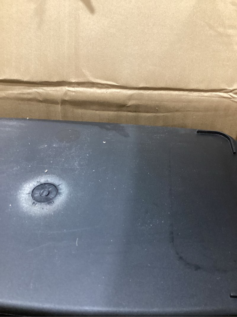 Condition photo showing New/Like New for Amazon Basics 6-Sheet Cross-Cut Paper and Credit Card Shredder with 3.8 Gallon Bin, Shreds Staples, Black