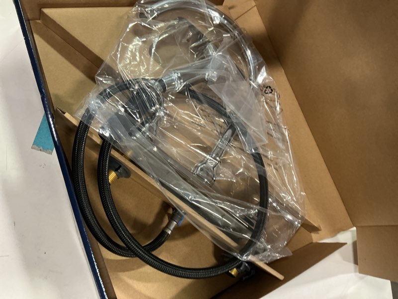 Condition photo showing As Is for BRICE 2-Handle Kitchen Faucet Grifo para cocina de 2 manijas