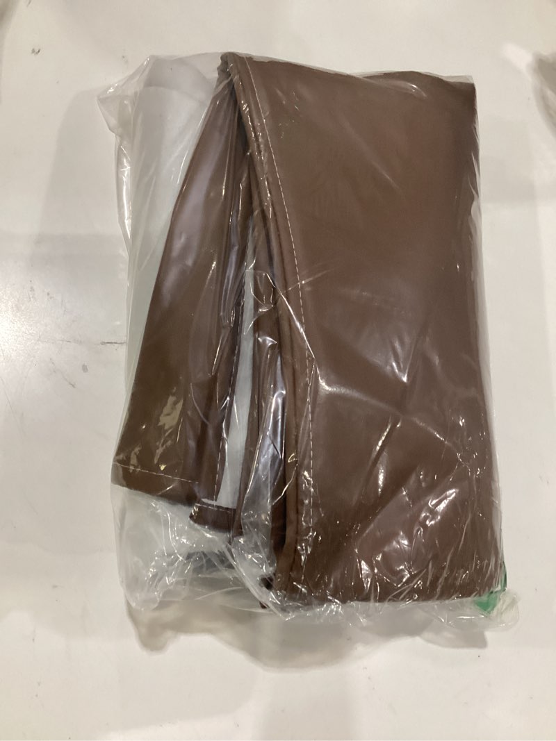 Condition photo showing Good Condition for vctops waterproof thick pu leather sofa covers for sectional sofa luxury couch cover for dogs loveseat covers futon cover l shaped cover wipeable couch protector (brown,71"x51") 71x51 inch brown