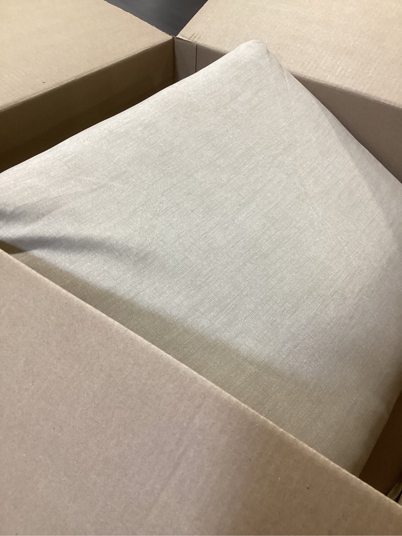 Condition photo showing Good Condition for arden outdoor midback chair cushion, 18 x 16.5, tan leala
