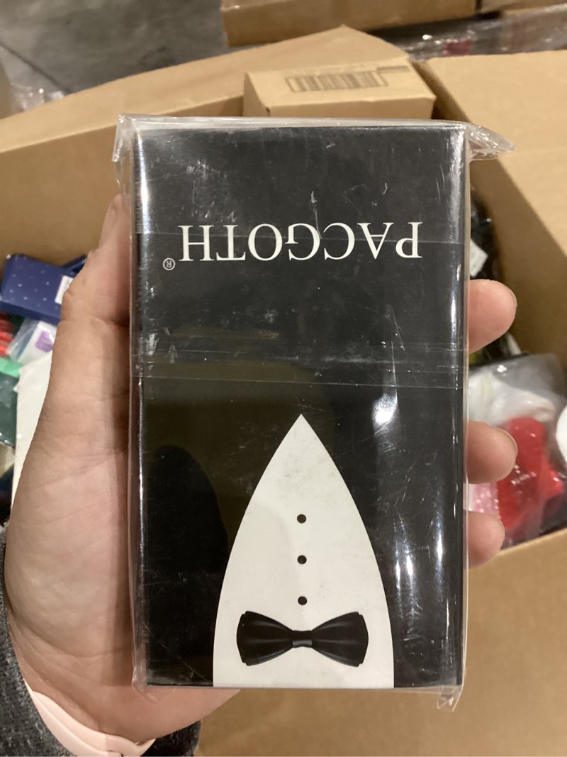 Condition photo showing New/Like New for Bow Ties for Men, Men’s Pre-Tied Bow Ties, Velvet Bow Ties for Men Adjustable Bow Tie for Wedding Party With Gift Box Dark Green