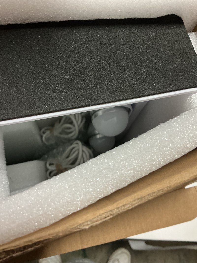 Condition photo showing item condition for 360° Vanity Mirror with Lights 11 Led Bulbs Hollywood Lighted Makeup Mirror with 5X Magnification Mirror Hollywood Cosmetic Mirror Tabletop Makeup Mirror with 3 Lighting Modes 16x13 Inch