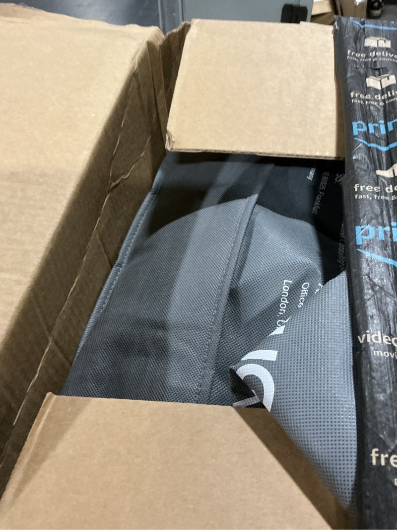 Condition photo showing Good Condition for Cottonblue Sherpa Fleece Weighted Blanket 12lbs, Flannel Cozy Plush Bed Throw, Fuzzy Sherpa Flannel Bedding Blankets Throw, Minky Soft Blankets for Sofa Bed, 48 x 72 inches, White Grey White Grey 48 x 72 12 lb