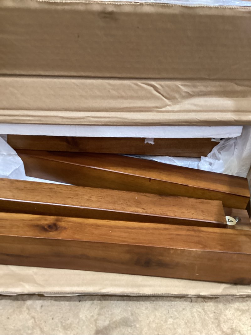 Condition photo showing Good Condition for teak shower stool, 18" corner shower benches for inside shower bathroom wood shower seat with storage shelf waterproof - s35796 triangular