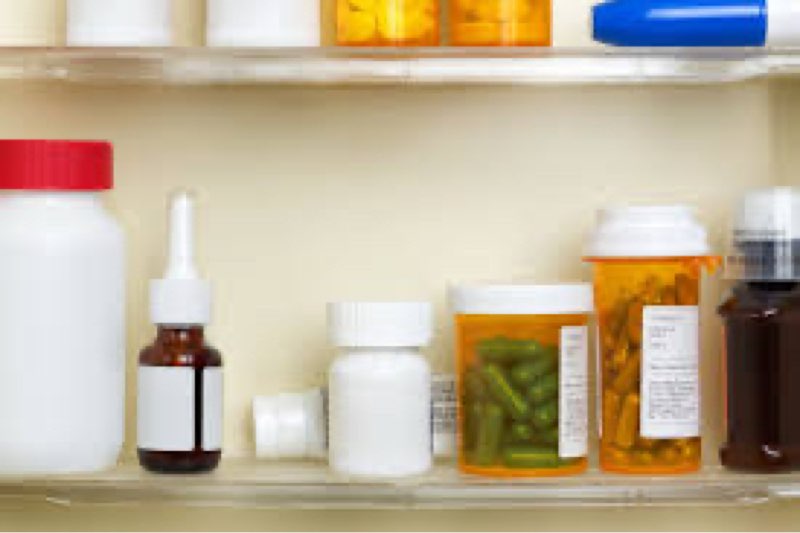 Assortment of different medications (for children and adults varyind dates of expirat) 
