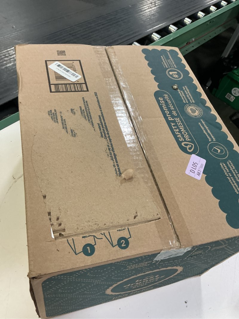 Condition photo showing New/Like New for pampers swaddlers diapers, size 3 (13-26 lbs), 168 count, absorbent, keeps baby dry and comfortable, skin safe disposable baby diaper size 3 168