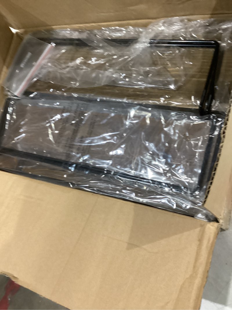 Condition photo showing New/Like New for ZICOTO Space Saving Spice Rack Organizer Shelf for Wall Mount - Easy To Install Modern Hanging Racks For up to 56 Jars - Perfect Seasoning Organizer For Your Kitchen