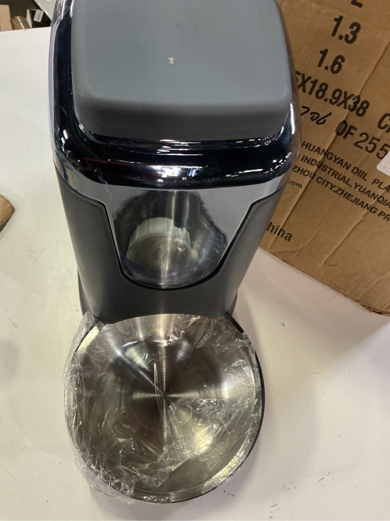 Condition photo showing Good Condition for automatic cat feeder and water dispenser with stainless steel bowl dog gravity food feeder and waterer for small medium pets puppy kitten 1 gallon x 2 charcoal gray?3.8l*2?