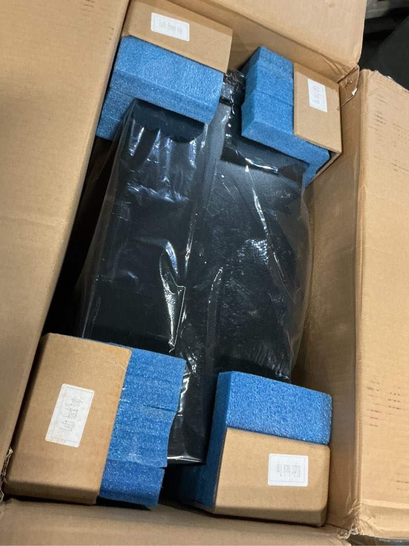 Condition photo showing As Is for Koolatron 12 Bottle Wine Fridge – Freestanding Wine Cooler with Glass Door, 1.2 cu.ft, Beverage Can Refrigerator, Digital Temperature Control, Ideal for Red, White & Sparkling Wine, Champagne