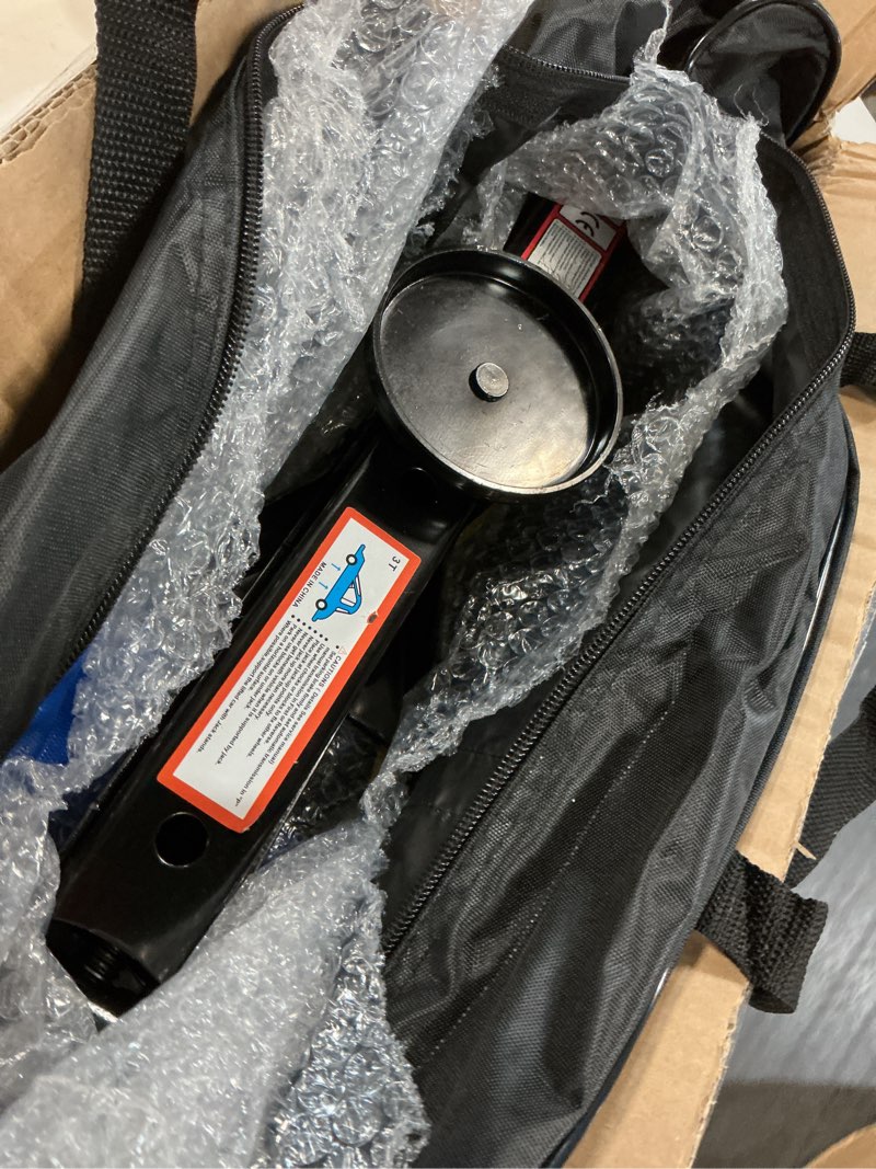Condition photo showing Good Condition for 3 ton car jack for tesla model y model 3, 4.1"-18.3" lifting scissor jack with lug wrench, tesla tir