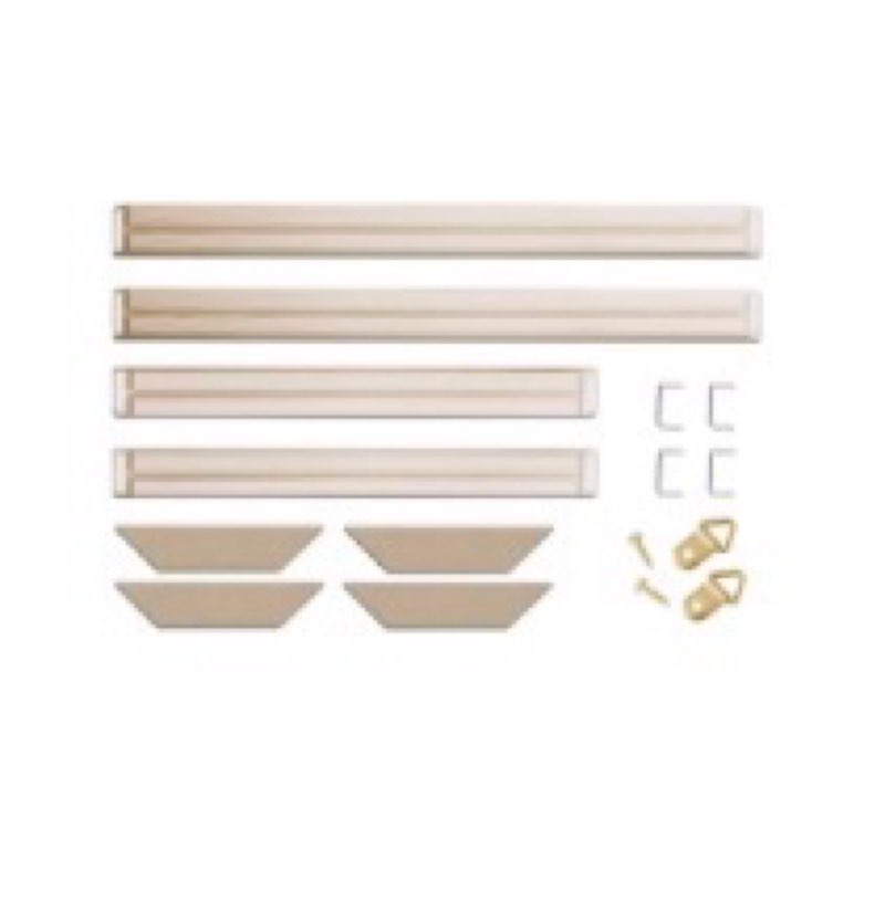 P&L Art Canvas Frame Kit 11 x 14 Inch Stretcher Bar for Oil Painting & Wall Art Customized Wooden Art Frames