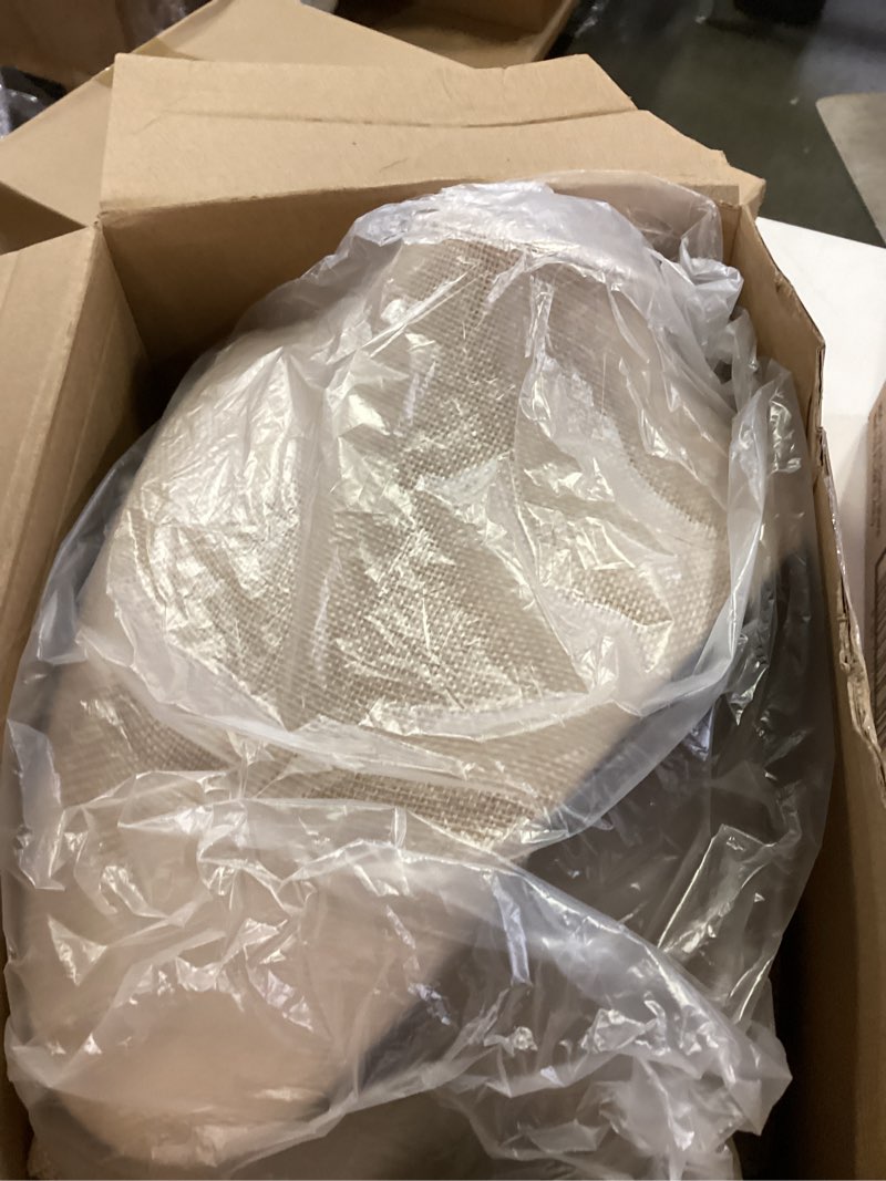 Condition photo showing Good Condition for 6 Pcs Jewelry Display Set Necklace Display Stand T Bar Bracelet Holder Jewelry Bust for Home Store Trade Show(Linen)