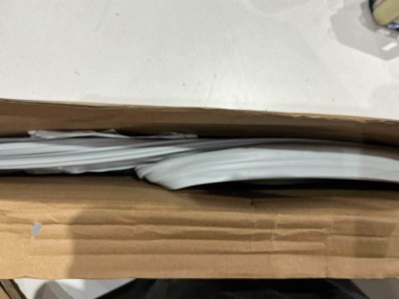 Condition photo showing As Is for lxun upgrad 241786009 241786013 refrigerator door gasket replacement for frigidaire refrigerator part for frigidaire 241786009 refrigerator door seal replace 7241786005,241569805,5304439531,7241786001