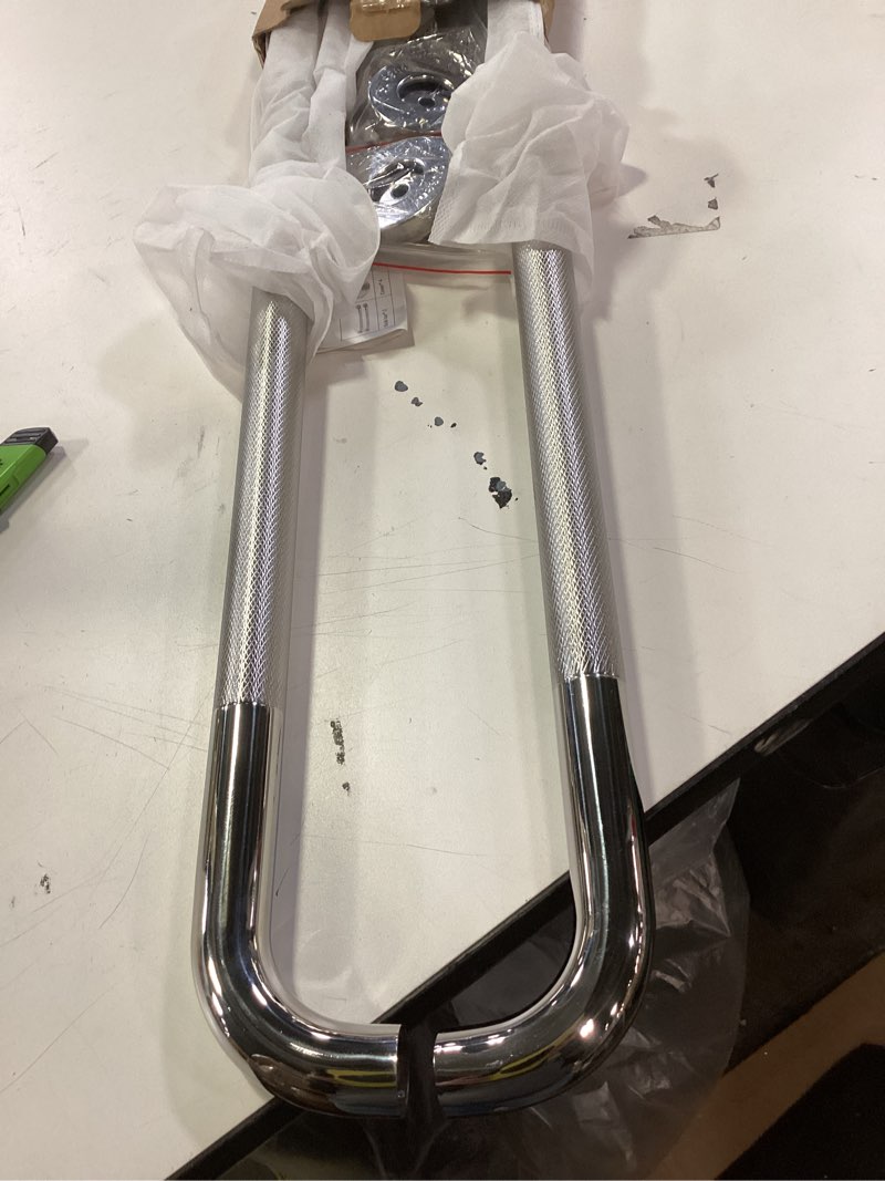 Condition photo showing New/Like New for 2 PCS Shower Grab Bars for Seniors, 24 Inch Anti Slip Shower Handle, Stainless Steel Bathroom Balance Bar, Safety Hand Rail Support, Assist Bath Handrails for Handicap, Elderly, Pregnant 2 PCS-24IN