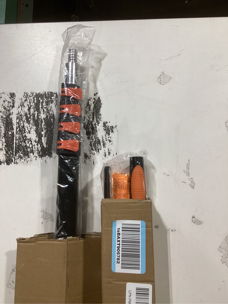 Condition photo showing As Is for 26FT High Window Cleaning Kit with Pole, 2 in 1 Window Squeegee for Window Cleaning,5-20FT Professional Window Cleaning Kit with Pole,180°Rotatable Squeegee for Indoor/Outdoor High Windows,Home,Car