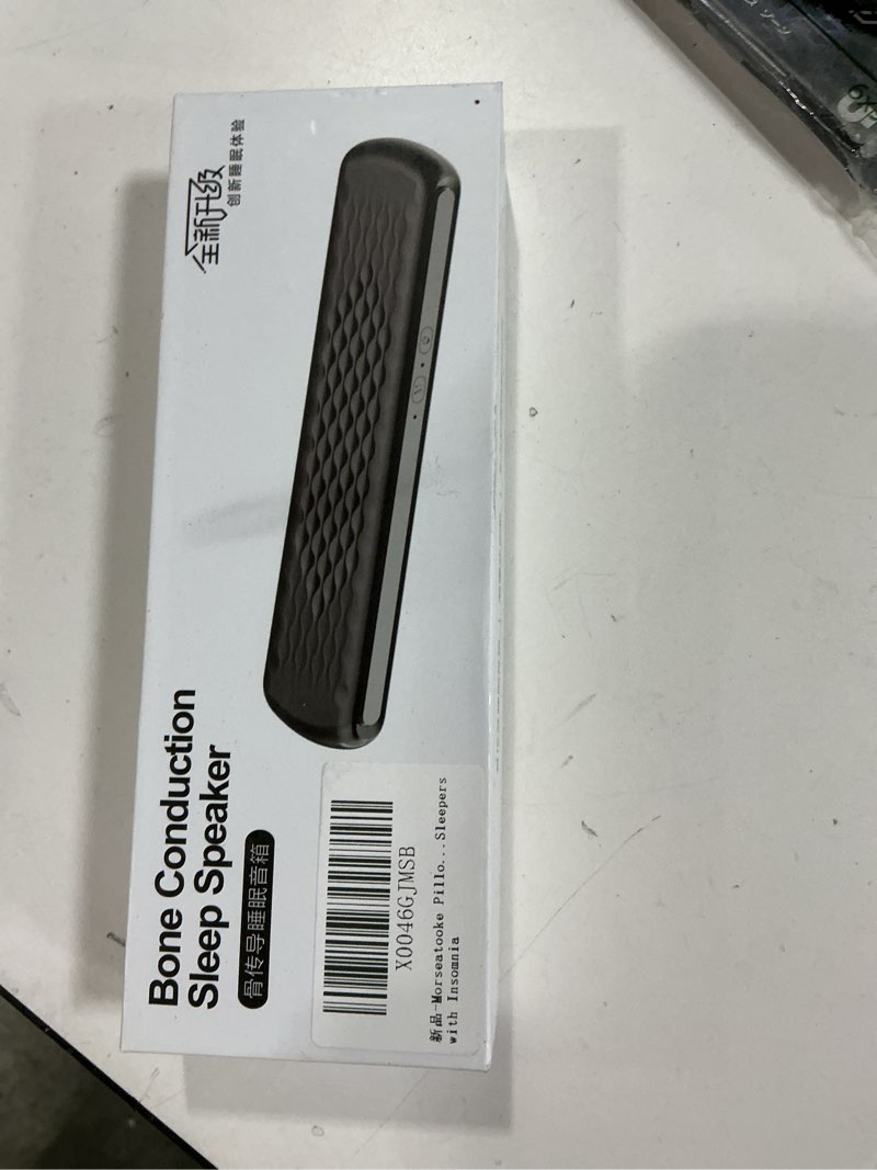 Condition photo showing New/Like New for Pillow Speaker,Wireless Bluetooth Pillow Speaker for Sleeping,3D White Noise Sound,Ideal for Side Sleepers with Insomnia