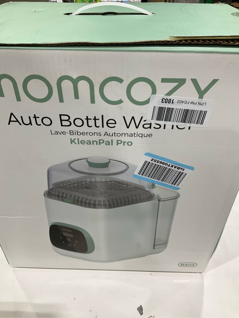 Condition photo showing New/Like New for Momcozy KleanPal Pro Baby Bottle Washer, Sterilizer & Dryer - All-in-One Cleaning Machine for Bottles, Pump Parts & Baby Essentials - Time-Saving & Effortless Care