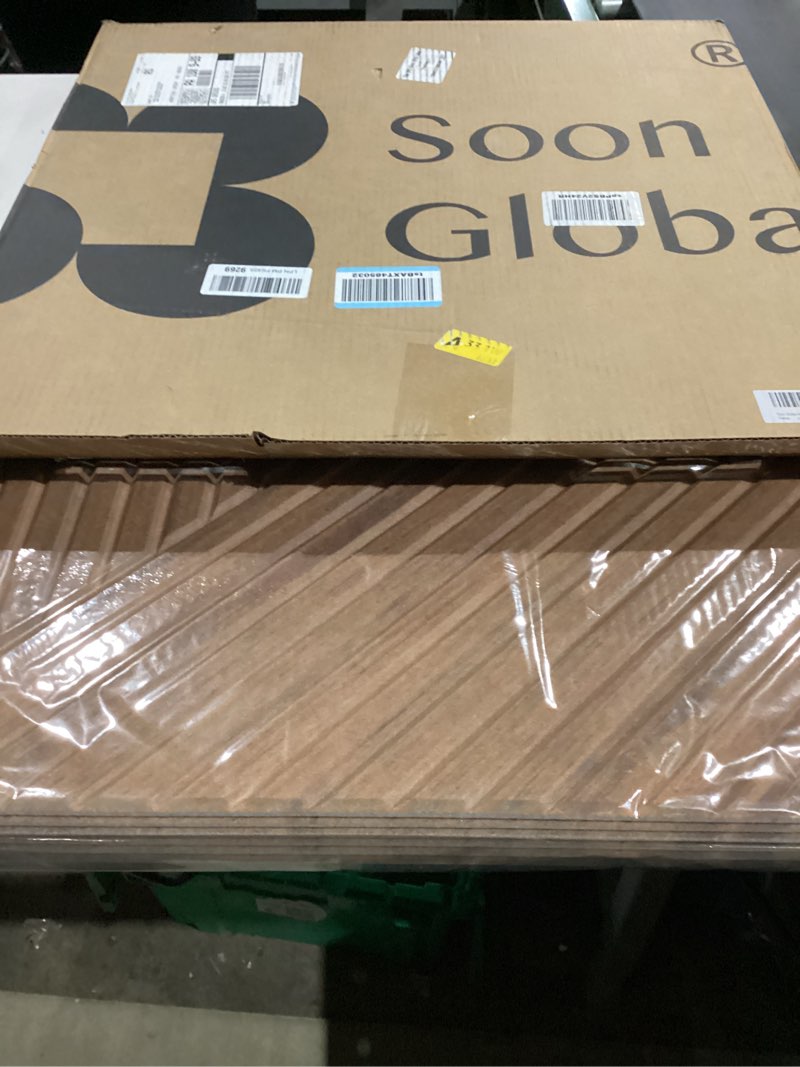 Condition photo showing New/Like New for Acoustical Wall Panels, 6-Piece 23.62 X 23.62 Inches Art Acoustic Panels, Decorative Acoustic Panels, Acoustic Wall Panels, Sound Absorbing Wall Art, Arcadian Vortex 72 X 48 Inches Arcadian Vortex