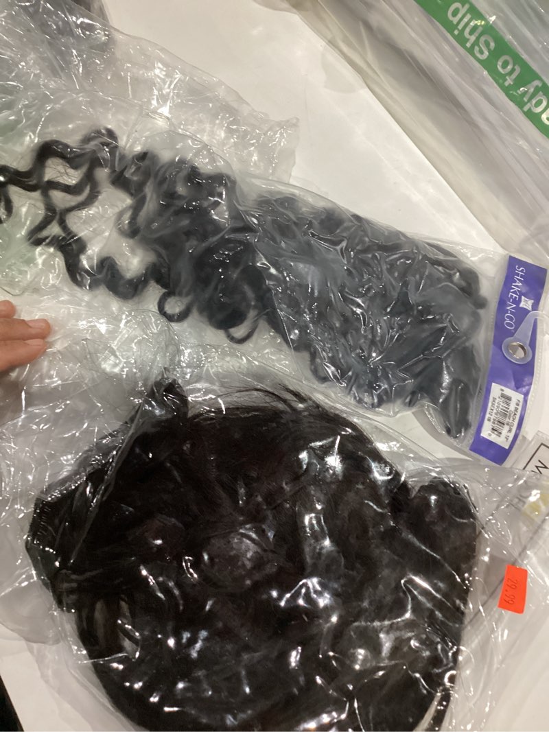 Condition photo showing Good Condition for boho crochet braids pure protein fiber close to human hair 18 inch goddess box braids with soft curls bohemian braids crochet hair for black women (18inch 1b) 18 inch (pack of 7) 1b
