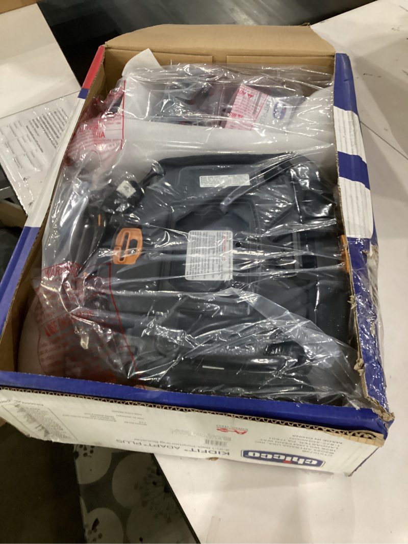 Condition photo showing Good Condition for chicco kidfit adapt plus 2-in-1 backless booster car seat, ages 4 and up | ember/black, duoguard head and torso protection, ergoboost foam seat, 5 technology, latch connectors, 10-position headrest